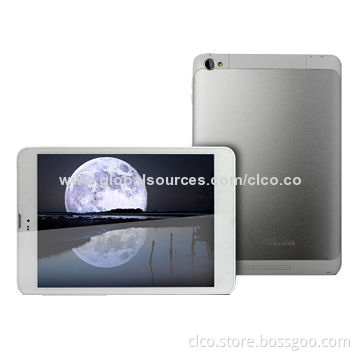8inch Quad-core Tablet PCs with Android OS, MTK8382 Cortex A7, 2x SIM, 1.3GHz, GPS, Bluetooth and FM